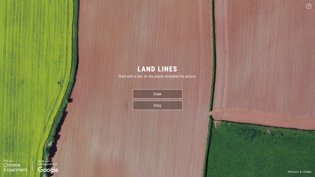 Land Lines website