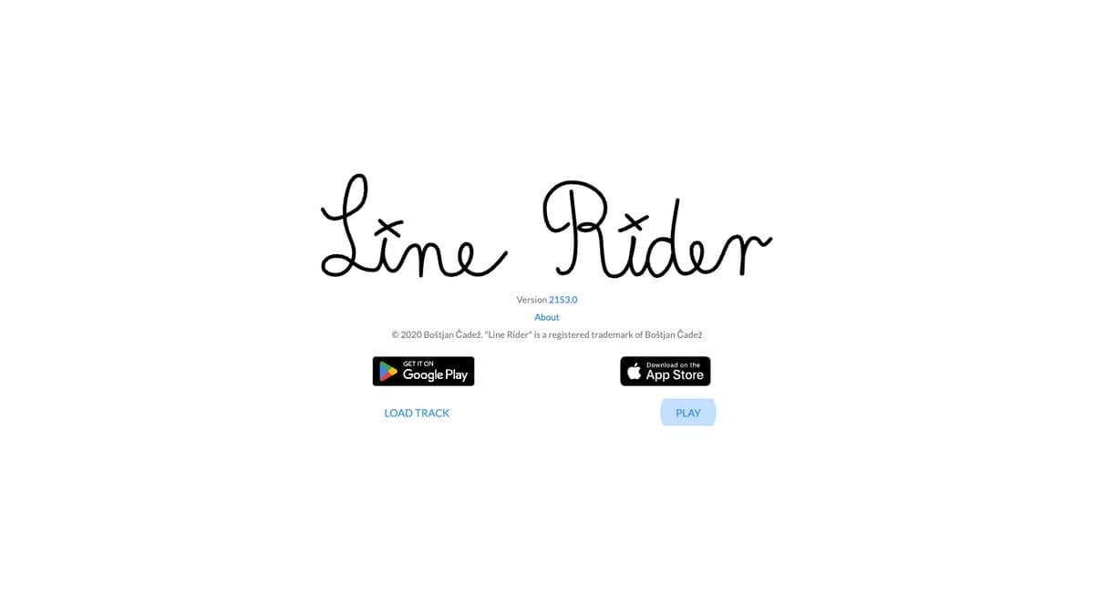 Line Rider website