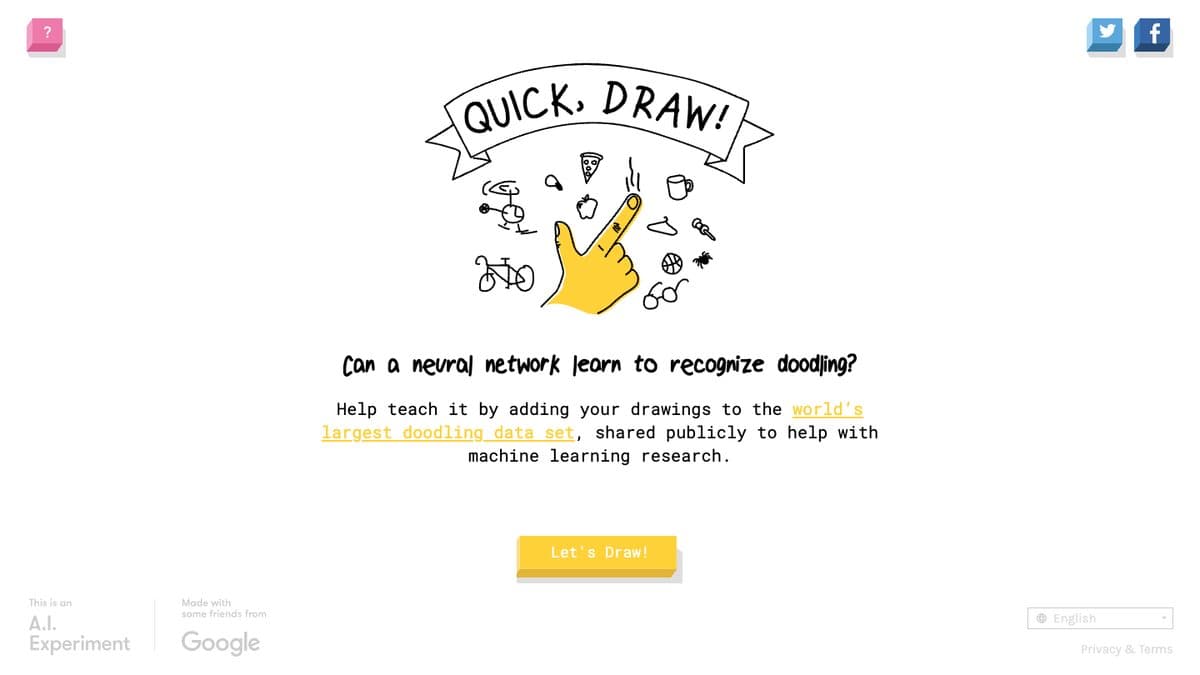 Quick, Draw! website