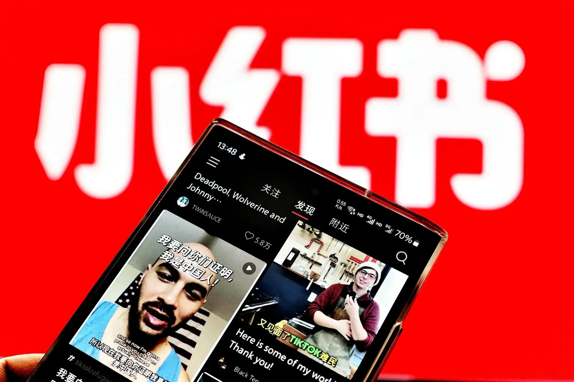 US Influencers Promote RedNote
