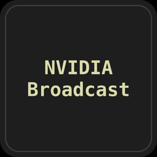 NVIDIA Broadcast logo