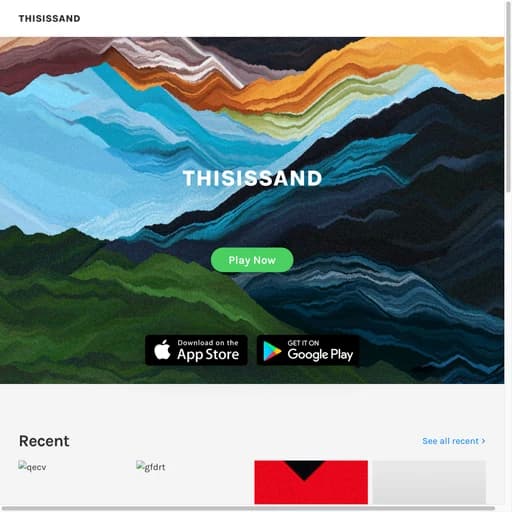 Thisissand logo
