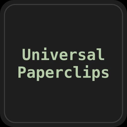 Universal Paperclips logo