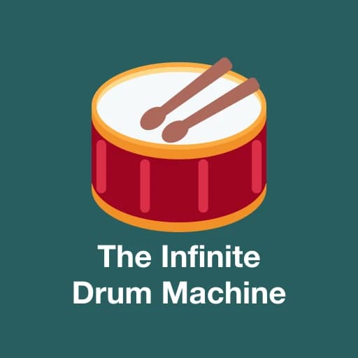 The Infinite Drum Machine logo