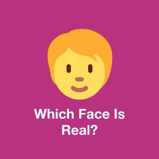 Which Face Is Real? logo