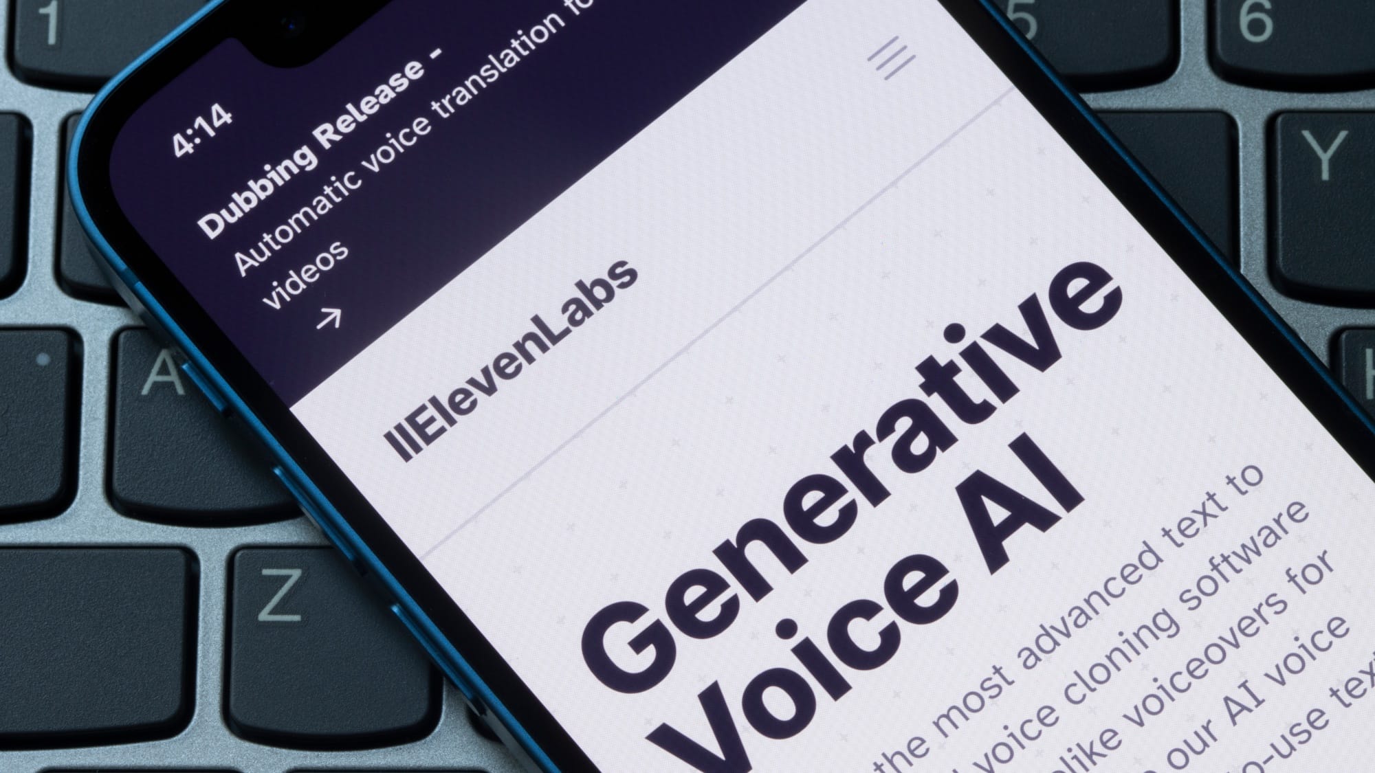 Creating the Voice with ElevenLabs