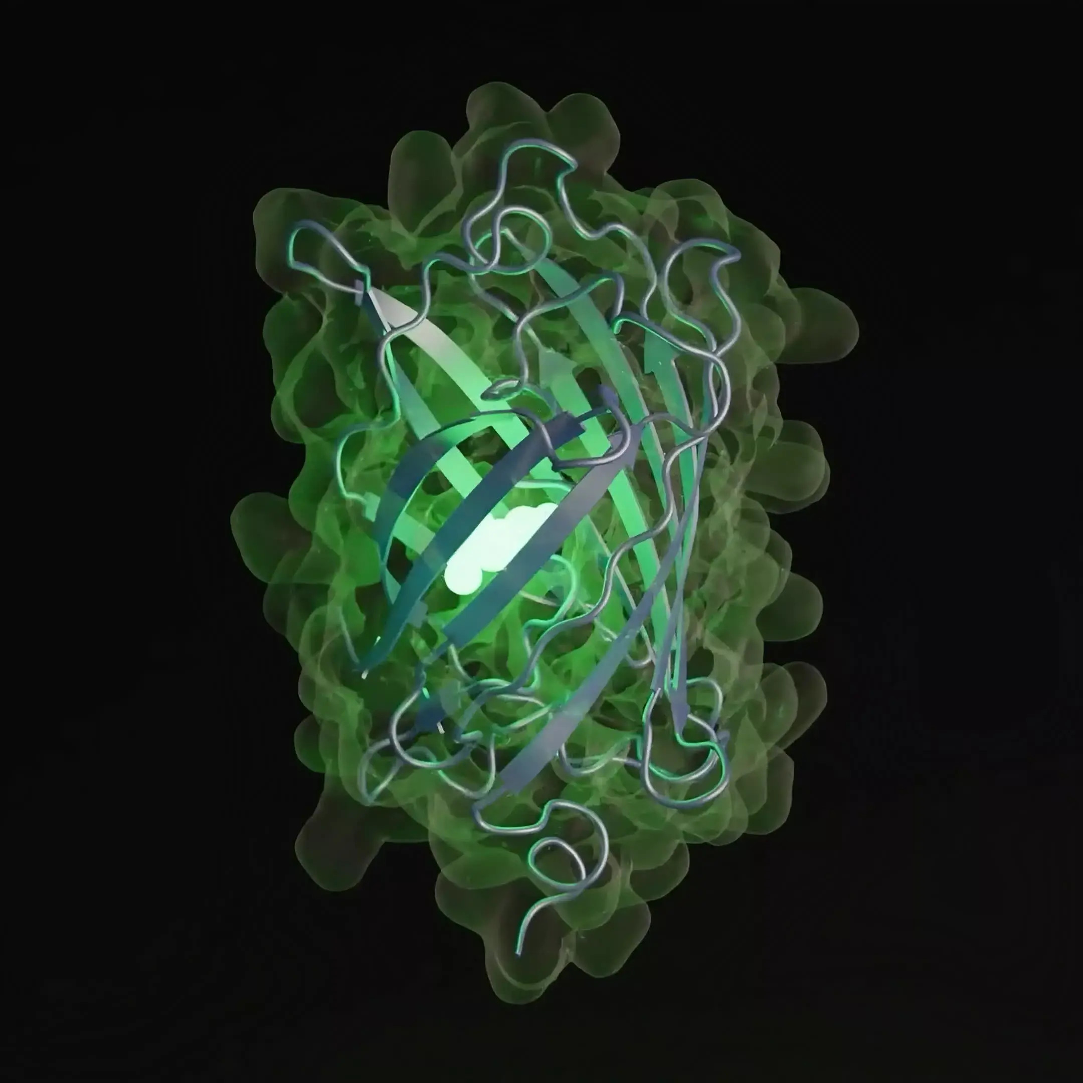 AI Designs Glowing Protein in Hours