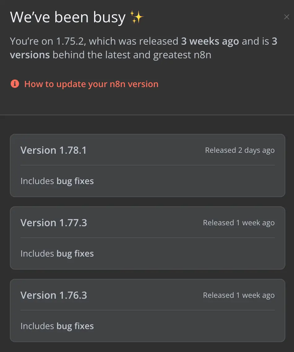 How to Update n8n using docker compose?